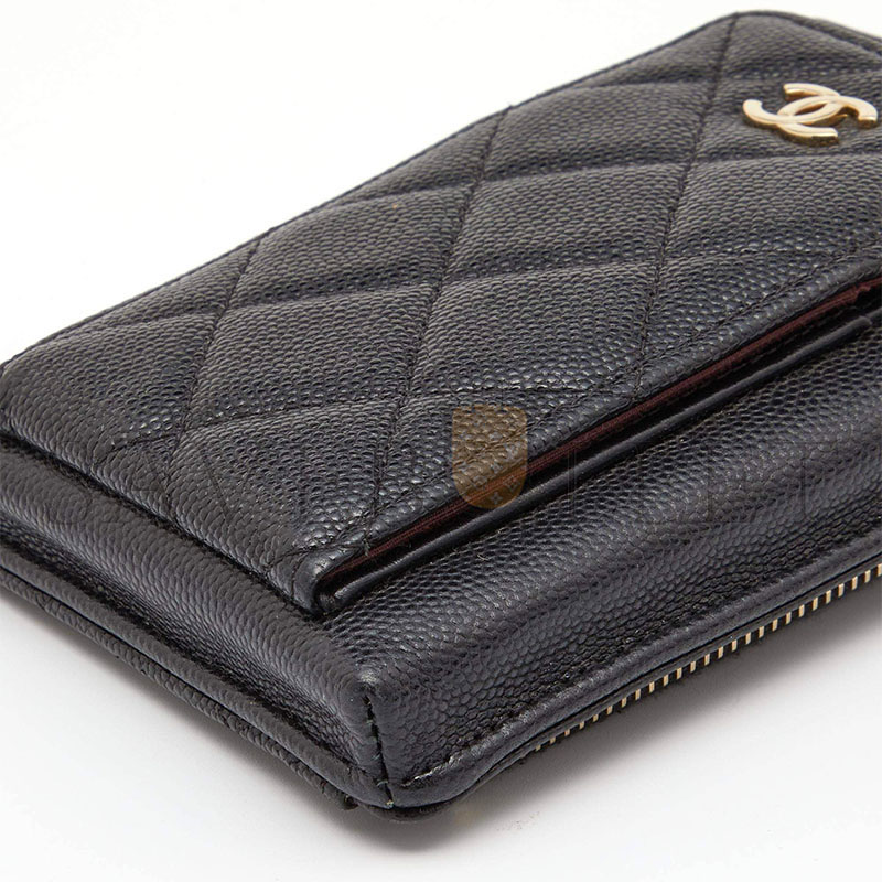 CHANEL CAVIAR QUILTED CC PHONE HOLDER BAG AP0990 (18*10*3cm)